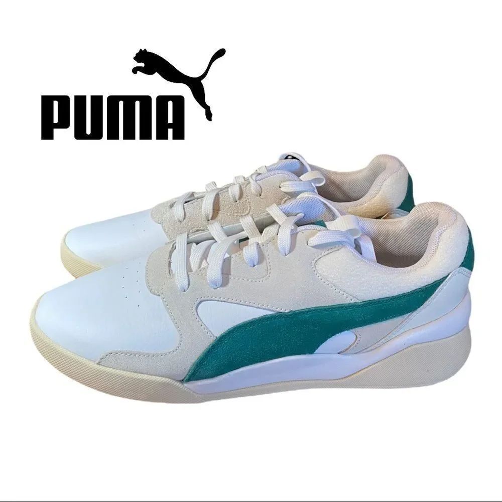New Puma Women's Aeon Heritage Wmns Teal Green Shoes Sneakers 11